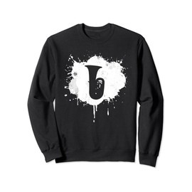 Tuba Drawing Orchestra Musical Instrument Sweatshirt