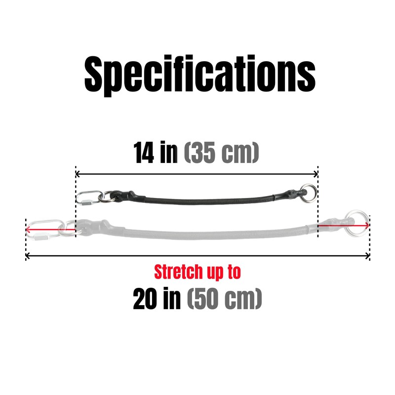 JLEivvi 2 PCS Dog Leash Extension Chew Proof Heavy Duty