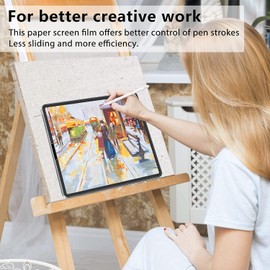 TMahhbid Pack of 2 Paper Screen Protectors for Lenovo Tab M11 2024 11 Inch, PET Matte Paper Film Screen Protector, Paper Writing Feel [Anti-Glare]