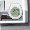 CORHAD Wall Clock for Bathroom Non-Ticking Accurate Timekeeping for Kitchen