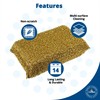 Mr Cleanie Metalised Washing Up Non-Scratch Scourer Sponge Pads Cleaning