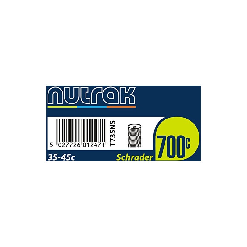 Nutrak 700c x 35-45 Bike Inner Tubes - Schrader Valve