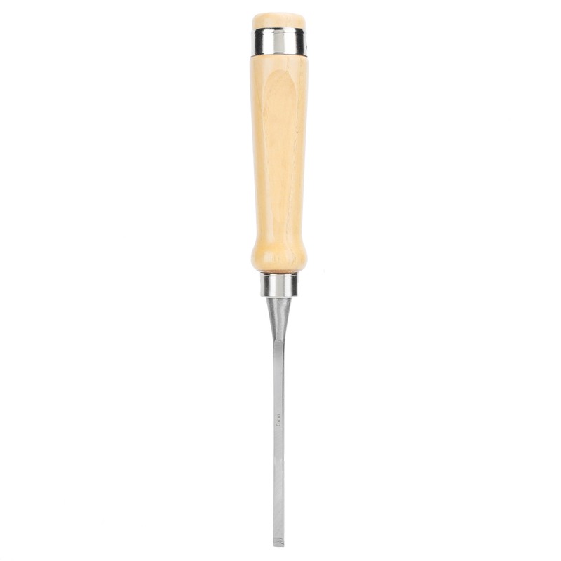 4pcs/set Wood Carving Chisel Flat Blade DIY Woodworking Hand Tool