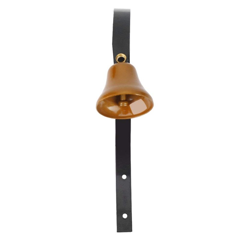 Ladenbesitzer Glocke, Türglocke Türklingel Metall Warnung Anruf Retro Dekoration Braun
