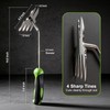 Heavy-Duty Stainless Steel Hand Weeder Puller Tool with Ergonomic Handle