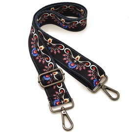 ROYGBCP Women's Purse Strap, Phoenix Black Hardware