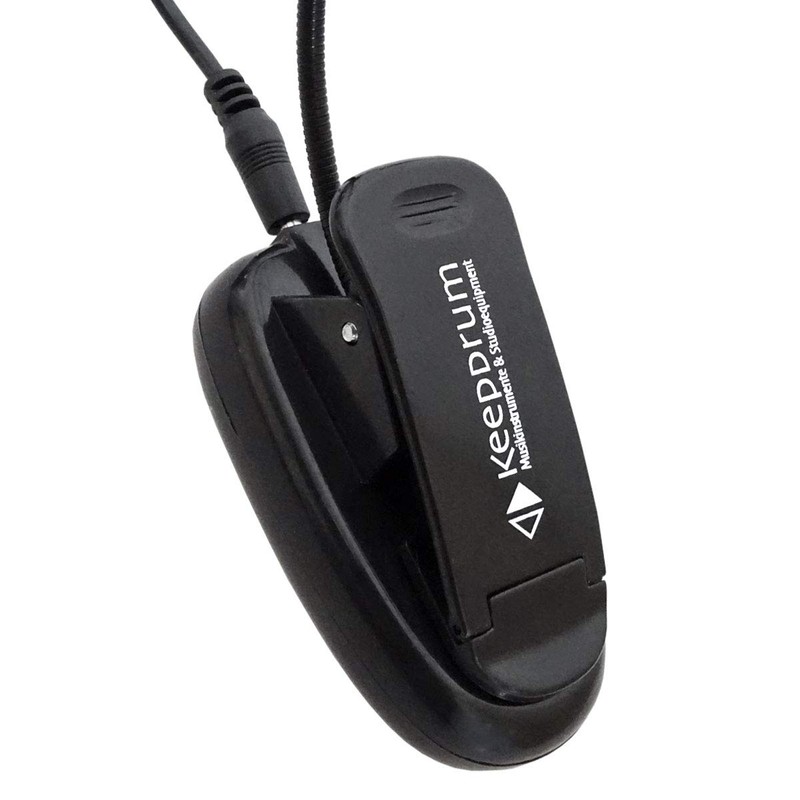 keepdrum LED Lamp Clamp Light Flexible Clip Camping Light