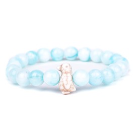 Fahlo Penguin Tracking Bracelet – Track a Real Penguin’s Journey – Supports Wildlife Conservation – Elastic, One Size Fits Most – on Interactive Mobile App Map – Unisex Conservation Gift (Seafoam)