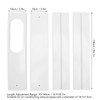4pcs Portable Air Conditioner Window Kit 16.9 to 55in Adjustable