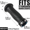 TOPCABIN Bike Grips Short Mini Bicycle Handlebar Grips Fit Many