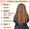Braiding Hair For Boho Braids 135g Deep Wave Bulk Hair