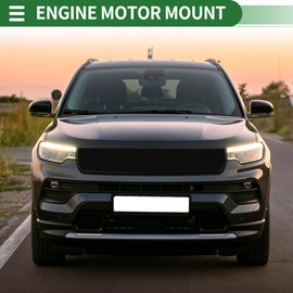 Motoforti Engine Motor Mount, Transmission Mount, for Jeep Compass 2.4L 2018-2019, No.68253029AC, Silver Tone