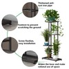 LINZINAR LINZINAR Plant Stand Indoor Outdoor Metal 4 Tier 5