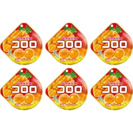 Japanese Fruits Gummy Candy KORORO Mango Gummies 1.69oz(48g) Pack Of 6