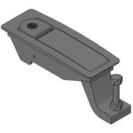 Southco Inc C2-33-21 Locking Adjustable Lever Latch Grip Range .91 to 1.81, Southco Locking Adjustable Lever Latches