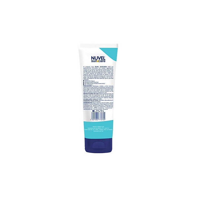 Nuvel SunCare Kids Protector Solar FPS 50 Sunscreen for Children