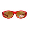SA106 Kids Size 47mm Fit Over OTG Polarized Sunglasses Red