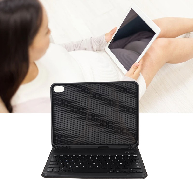 French Tablet Case with Magnetic Keyboard for 10.9in for IOS