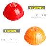 ZTFORUS Onion Keeper Set Fridge Food Saver to Contain Tomato