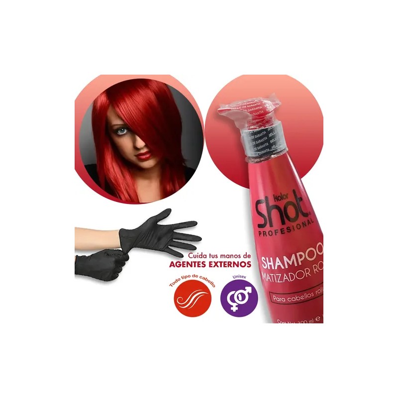Shampoo Matizador Rojo Revive Tu Color Y Brillo