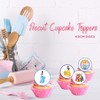 Princess Edible PREMIUM THICKNESS SWEETENED VANILLA,Wafer Rice Paper Cupcake Toppers/Decorations