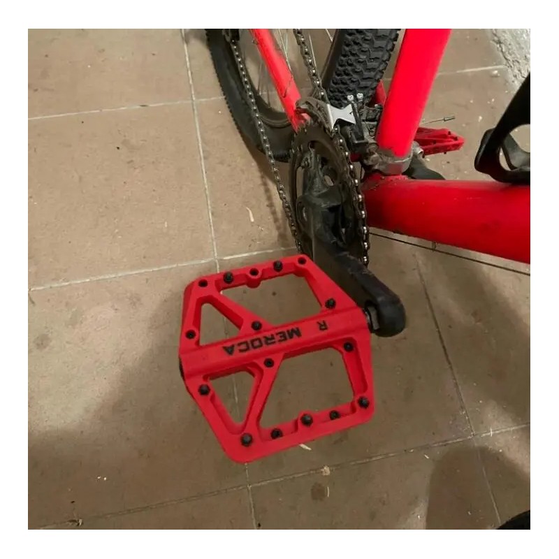 Pedal De Bicicleta Antideslizante Extra Grande Mtb De Nailon