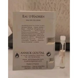 ANNICK GOUTAL~ Eau D'Hadrien Les Colognes 2ml .06 oz Sample Size Vial