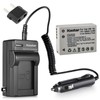 Kastar Battery and Charger for Canon NB-10L, CB-2LC and Canon