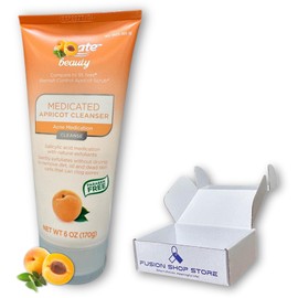 Equate Apricot Facial Cleanser- with 2% Salicylic Acid, 6 oz Daily Deep Cleansing Formula (Pack of 1), Boxed By Fusion shop Store