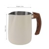 Milk Frothing Pitcher, Stainless Steel Milk Frother Cup Espresso Steaming