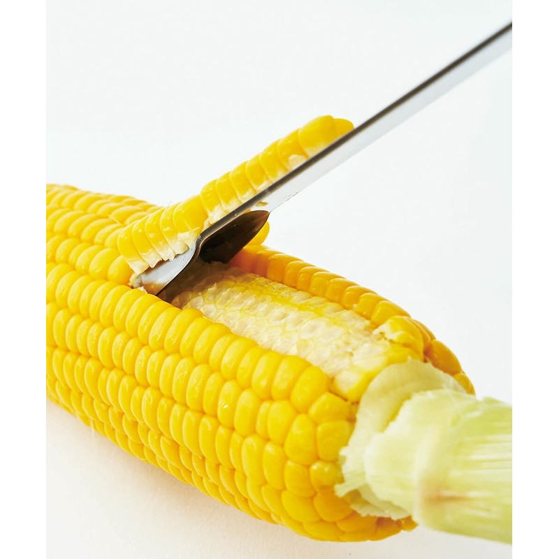 Yoshikawa EA TOCO Poro corn peeler JYO-AS0051 Stainless Steel