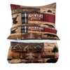 LUVIVIHOME 2PCS Rustic Cabin Comforter Set Twin Size, Farmhouse Bedding,