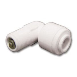 Fixed Elbow Check Valve 1/8 MPT x 1/4 Qucik Connect RO Reverse Osmosis New by CCK