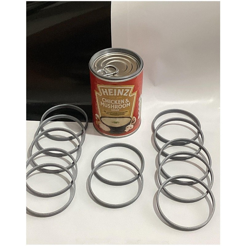 12 Pack Tin Food Can Stacking Rings - Kitchen Cupboard