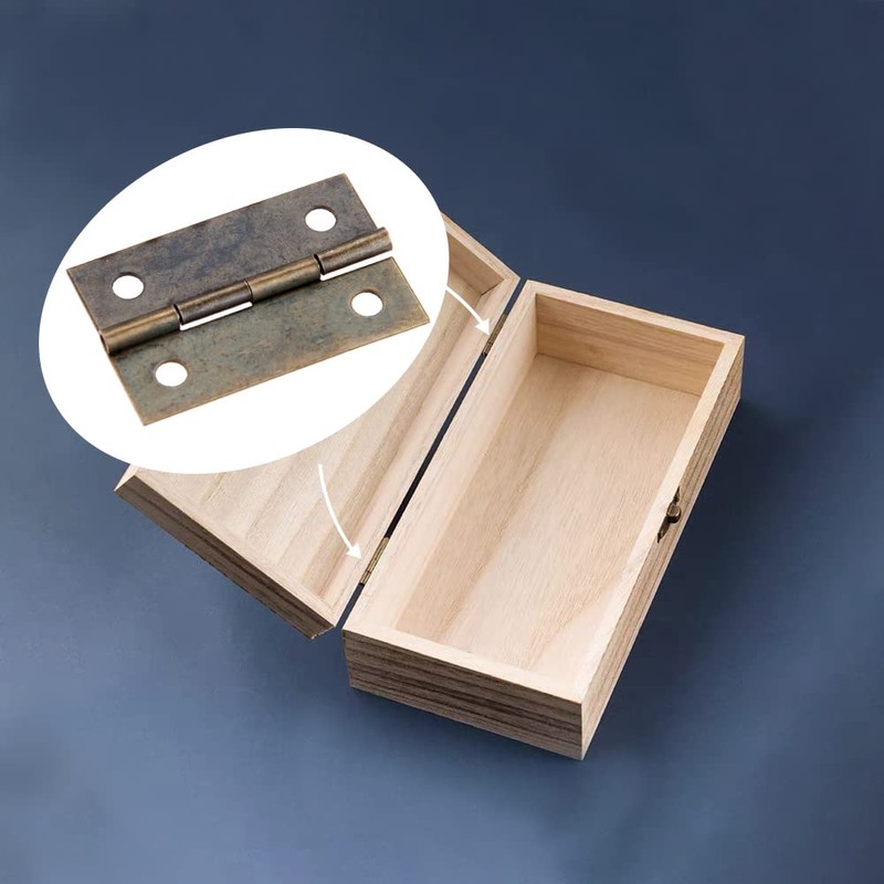 20pcs Hinge Antique Hinges Trillion Hinge Door Door Wooden Box