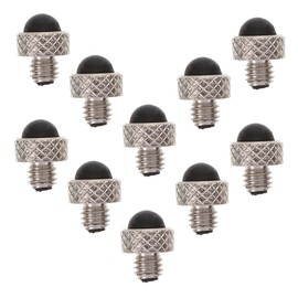 TOVINANNA 10pcs Scissors Noise Deadener Easy to Install Hairdressing Scissors Muffler for Quiet Haircuts Texture for Barbers and Home Use