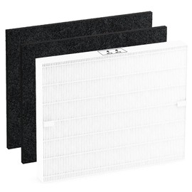 sieloonger AP-1512HH Replacement Air Filter Compatible with Coway Airmega AP-1512HH AP-1512HH-FP AP-1518R AP-1519P and Airmega 200M AIR Purifier(HEPA x 1 + Carbon Filters x 2)