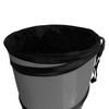 FH Group FH1121 Collapsible Trash Can (Gray) Large with Gift