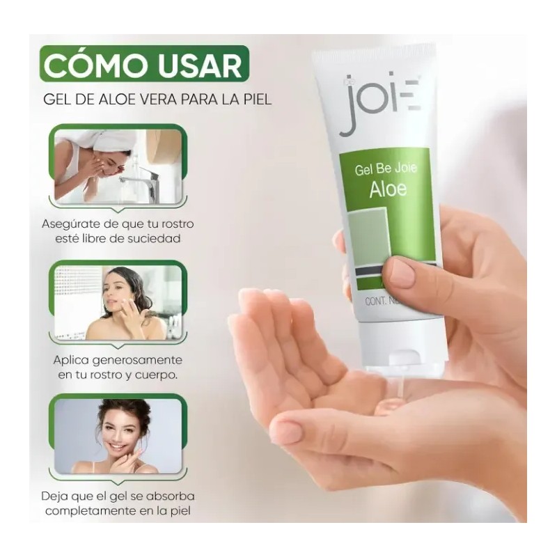Gel Refrescante Para Piel Irritada Be Joie Aloe
