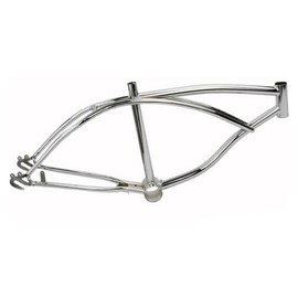 Lowrider 20" Frame Chrome. Bike Frame, Bicycle Frame, Bike Frame, Bicycle Frame