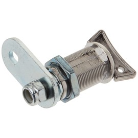 FJM Security 0781L Thumb Turn Cam Lock with 1-1/8" Cylinder and Chrome Finish