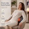 3-in-1 Lumbar Support Massager Cushion for Relaxation – Adjustable Heat