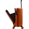 Rockland Tokyo Hardside Laptop Spinner Luggage, Orange, Carry-On 19-Inch