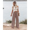 Angerella Women Palazzo Pants with Pockets Summer Boho Wide Leg