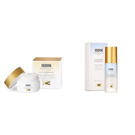 Isdinceutics Crema de día A.G.E. Reverse Day 50 ml  ceutics hyaluronic concentrate, serum facial ligero y ultrahidratante, con acido hialuronico -... 