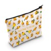 Sun Conure Lover Gift Bird's Daily To-Do List Makeup Bag