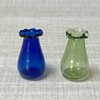 SPANSEE 2 PCS Mini Vase for Cat Whiskers, Miniature Vase,