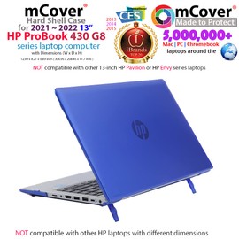 mCover Clear Hard Protective Case Cover for HP ProBook 430 G8 Series 2021 13 inch (NOT Compatible with any other HP ProBoook) Notebook PC (13 inch)
