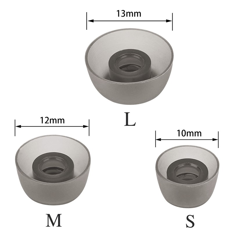 DMZHY Earbud Tips Compatible With Jabra 75t/ 65t/ Active/7 Pro/Elite