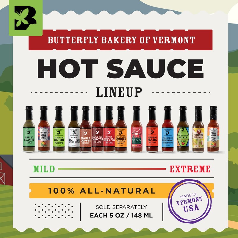 Butterfly Bakery of Vermont - Ghost Verde Pickle Genersaucity Hot